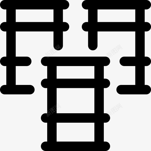 线性油桶仓库5svg_新图网 https://ixintu.com 线性 油桶 仓库