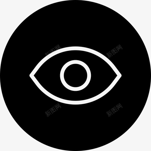 眼睛密码安全svg_新图网 https://ixintu.com 安全 眼睛 密码 间谍 徽章