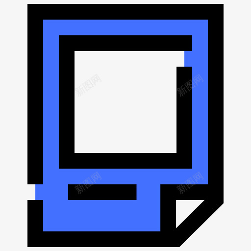 杂志新闻杂志蓝色svg_新图网 https://ixintu.com 杂志 新闻 蓝色
