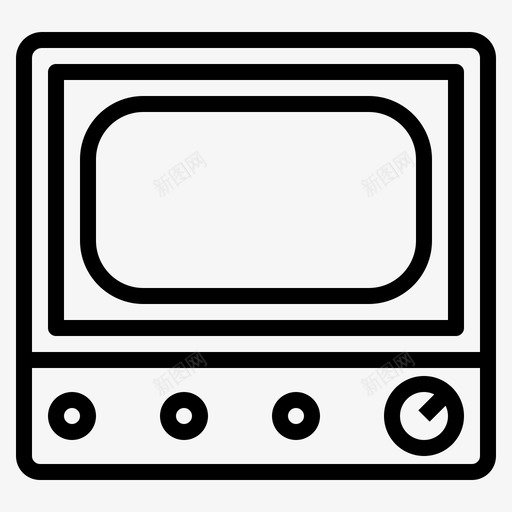 电视复古屏幕声音svg_新图网 https://ixintu.com 电视 复古 屏幕 声音 手表