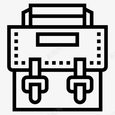 公文包商务545直系图标
