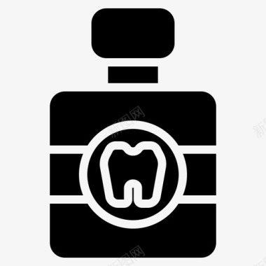 医药牙科医疗保健图标