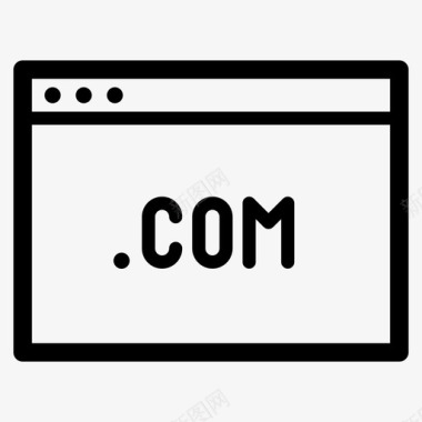 域名注册互联网名称图标