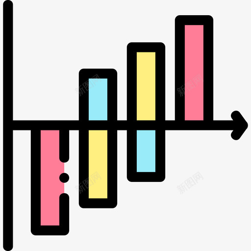 条形图信息图形元素8线性颜色svg_新图网 https://ixintu.com 条形图 信息 图形 元素 线性 颜色