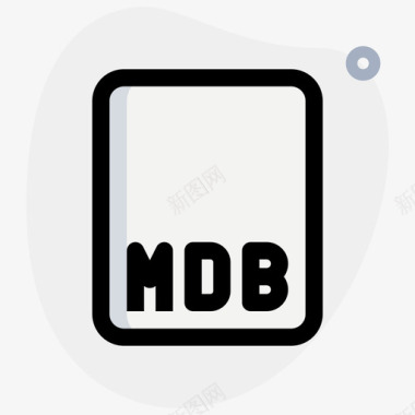 Mdb文件web应用程序编码文件2圆形形状图标