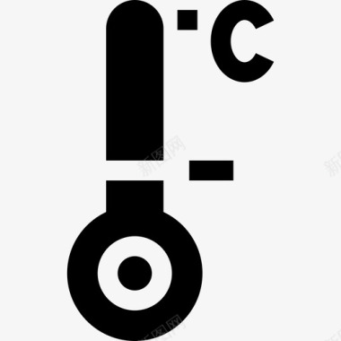 温度计冬季110充满图标