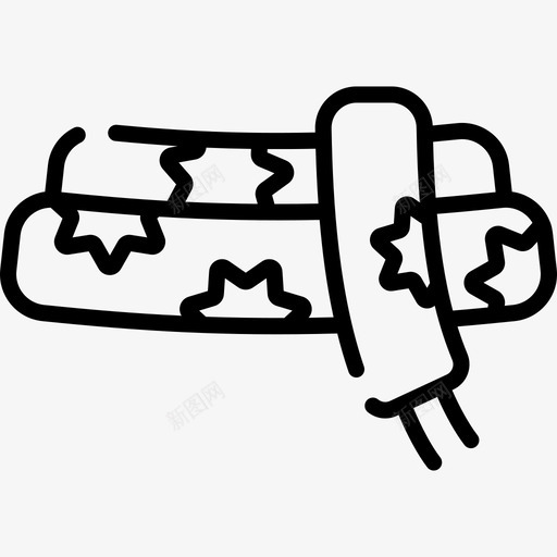 围巾寒假10条直线型svg_新图网 https://ixintu.com 围巾 寒假 10条 直线 线型