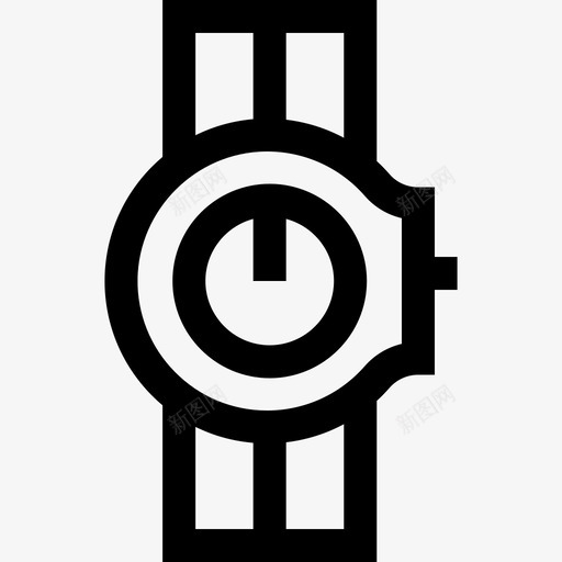 手表速度表和时间10线性图标svg_新图网 https://ixintu.com 度表 手表 时间 线性 速度