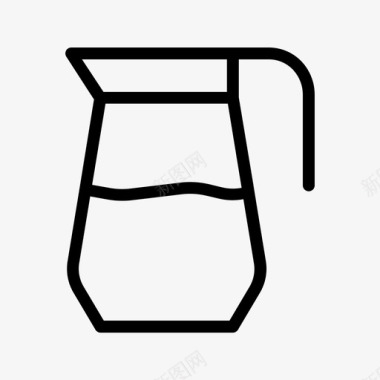 厨房水壶水罐图标图标
