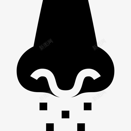 鼻子过敏26充满svg_新图网 https://ixintu.com 鼻子 过敏 充满