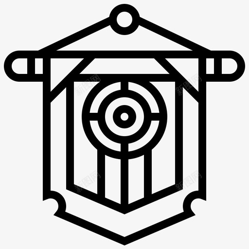 纹章中世纪69直线svg_新图网 https://ixintu.com 纹章 中世纪 直线