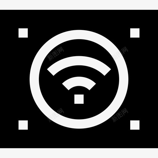 Wifi购物中心30已满图标svg_新图网 https://ixintu.com Wifi 已满 购物中心