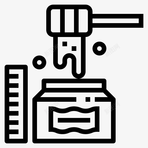 蜂蜜健康有机svg_新图网 https://ixintu.com 蜂蜜 健康 有机 甜味 替代 药物