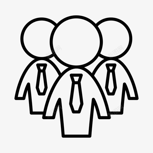 业务组人群员工svg_新图网 https://ixintu.com 业务组 工作 人群 员工 人员 业务