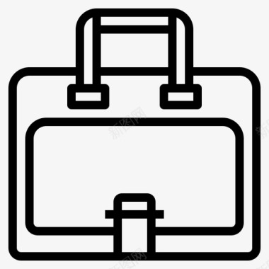 公文包包13直线型图标