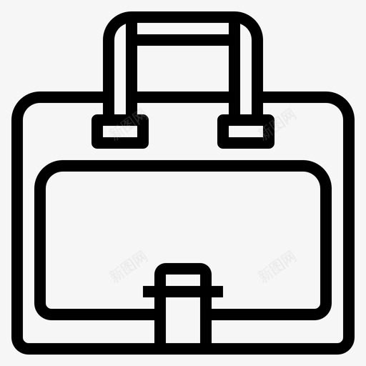 公文包包13直线型svg_新图网 https://ixintu.com 公文包 直线 线型