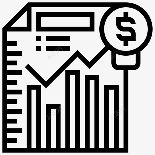 股票投资类型4线性svg_新图网 https://ixintu.com 股票 投资 投资类 类型 线性