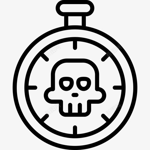 罗盘海盗20直系图标svg_新图网 https://ixintu.com 海盗 直系 罗盘