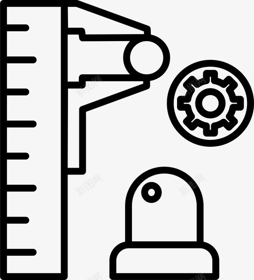 秤报警齿轮svg_新图网 https://ixintu.com 商业 报警 概念 游标卡尺 设置 齿轮