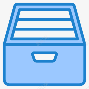 文件系统网络主机68蓝色图标