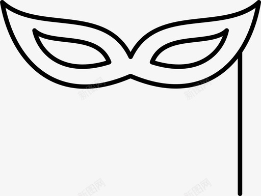 万圣节眼罩派对svg_新图网 https://ixintu.com 派对 万圣节 眼罩 面具 生日