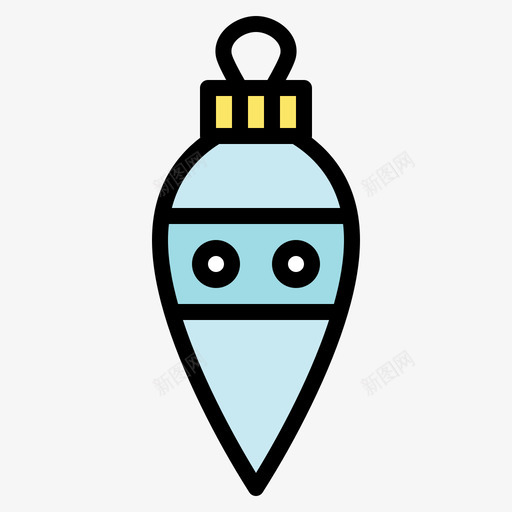 装饰品圣诞266线性颜色图标svg_新图网 https://ixintu.com 圣诞 线性 装饰品 颜色