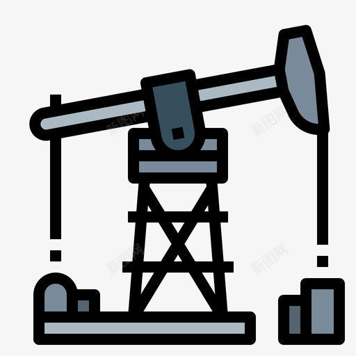 泵千斤顶石油4线性颜色svg_新图网 https://ixintu.com 千斤顶 石油 线性 颜色