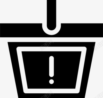 篮子警惕购物图标