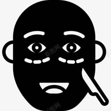 眼睑整形整形手术41填充图标