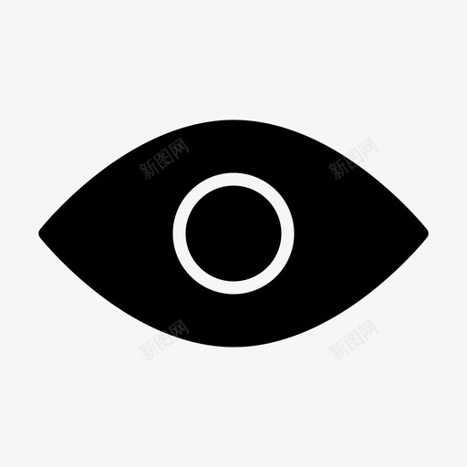 眼睛扫描查看图标svg_新图网 https://ixintu.com 实物 扫描 查看 眼睛 缩放 网络 观看