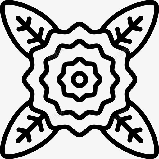 山茶花冬性16直系图标svg_新图网 https://ixintu.com 冬性 山茶 直系 茶花