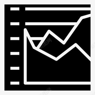 面积图信息图9填充图标