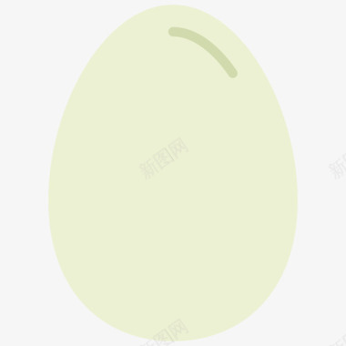 鸡蛋春季18号平的图标图标