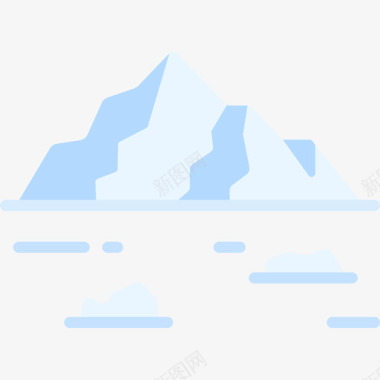 高山北极28平坦图标