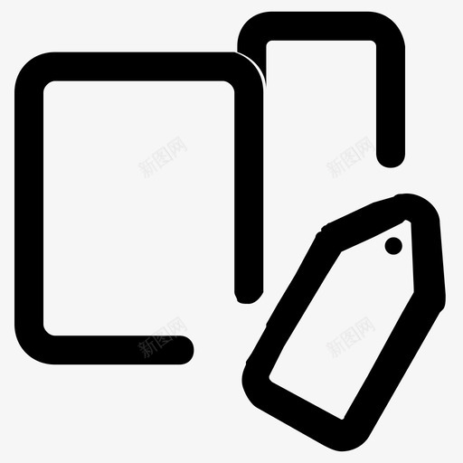 面料平台icon_面料标签svg_新图网 https://ixintu.com 面料平台icon_面料标签