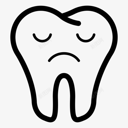 牙齿植入物医疗svg_新图网 https://ixintu.com 牙齿 植入物 医疗 牙根