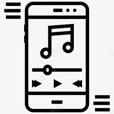 音乐播放器移动ipod移动音乐图标