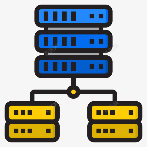 数据库网页托管66线颜色svg_新图网 https://ixintu.com 数据库 网页 托管 颜色