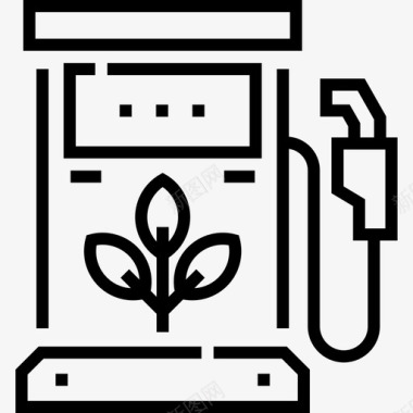 生态燃料生态229线性图标