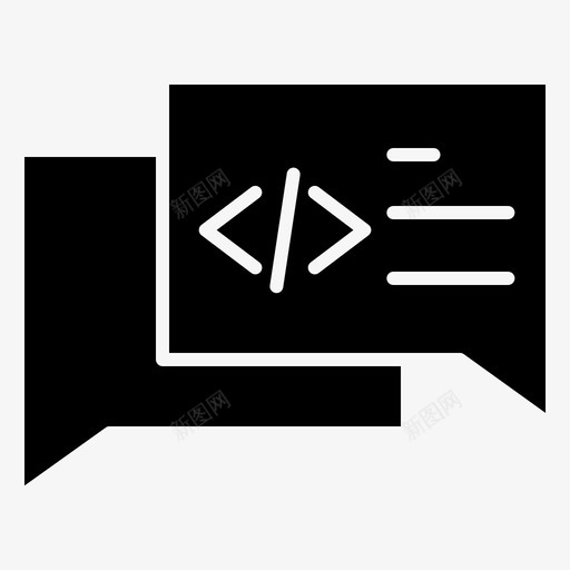 聊天编码开发svg_新图网 https://ixintu.com 聊天 编码 开发 软件