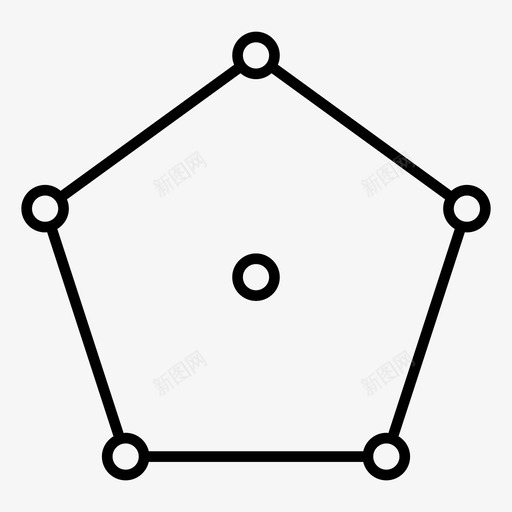 多边形设计五边形svg_新图网 https://ixintu.com 多边形 设计 五边形 形状 平面设计