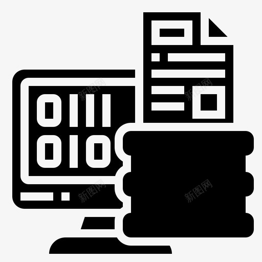 分析数据库管理11字形svg_新图网 https://ixintu.com 分析 数据库 管理 字形