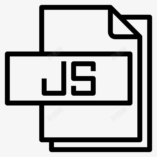 Js文件文件格式1线性svg_新图网 https://ixintu.com 文件 Js 格式 线性