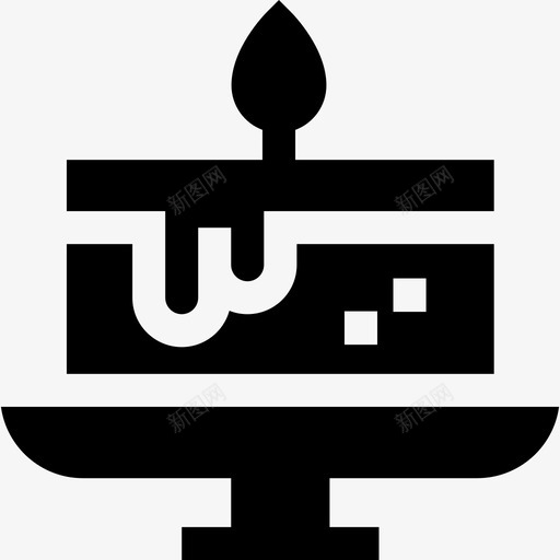 生日蛋糕生日128填充svg_新图网 https://ixintu.com 生日蛋糕 生日 填充