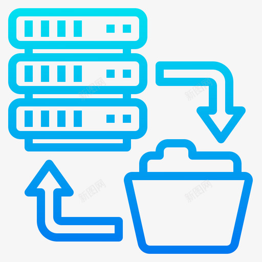 备份网络托管71渐变svg_新图网 https://ixintu.com 备份 网络 托管 渐变