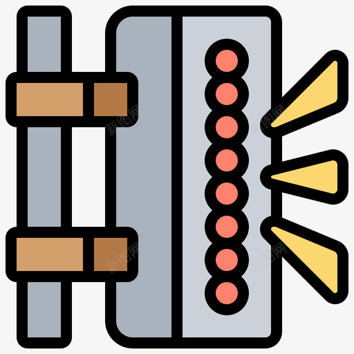 灯自行车元素4线颜色svg_新图网 https://ixintu.com 自行车 元素 颜色