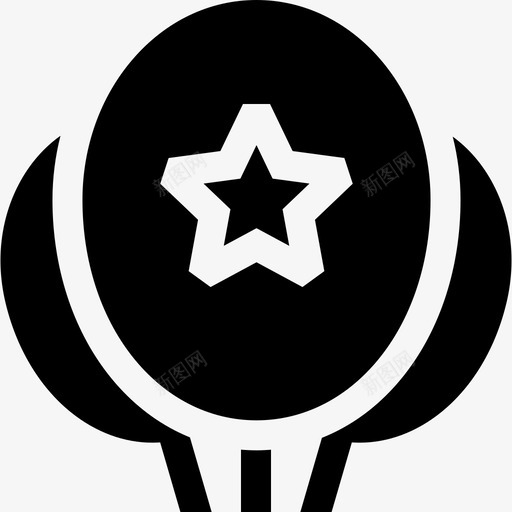 气球娱乐70填充svg_新图网 https://ixintu.com 气球 娱乐 填充