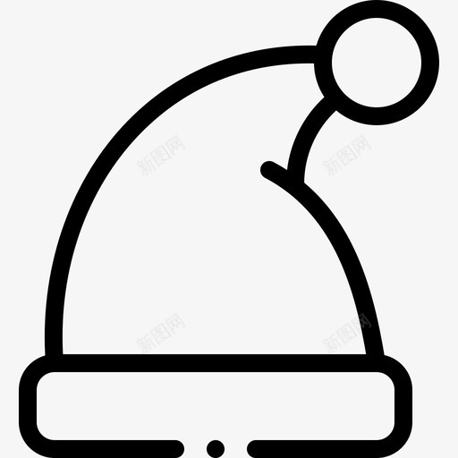 圣诞帽服装派对43直系svg_新图网 https://ixintu.com 圣诞 服装 派对 直系