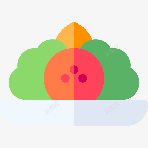 沙拉圣诞食品7平淡svg_新图网 https://ixintu.com 沙拉 圣诞 食品 平淡