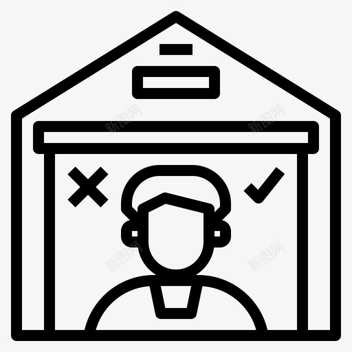 仓库仓库1线性svg_新图网 https://ixintu.com 仓库 线性